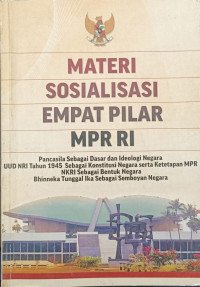Materi Sosialisasi Empat Pilar MPR RI